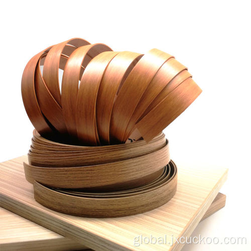 Beech Wood Panel Edge Banding Brown colour PVC Edge Banding Tape for furniture Supplier